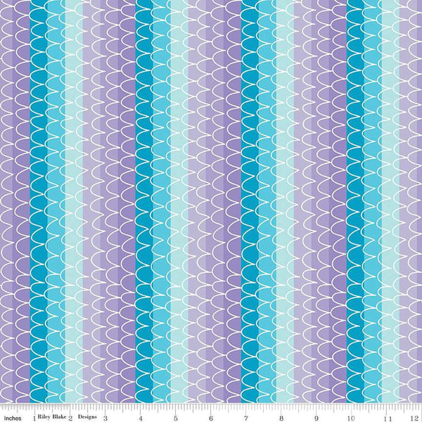 Mer-Mazing-Scale Stripes Lilac C14192-LILAC