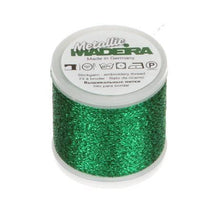 Metallic Nylon/Polyester Embroidery Thread 40wt 220yds Green 9842-57