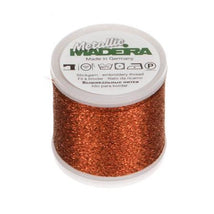 Metallic Nylon/Polyester Embroidery Thread 40wt 220yds Textured Copper 9842-28