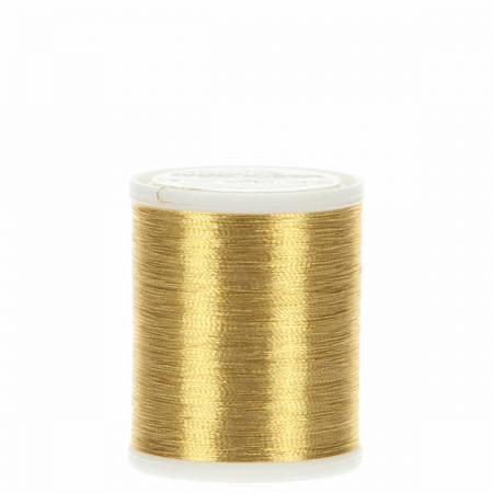 Metallic Rayon/Polyester Embroidery Thread 40wt 1100yds Gold 6 9846-GOLD6