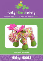 Mickey Moose 10" Soft Toy Pattern