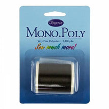 MonoPoly Invisible Polyester Thread .004mm 2200yds Smoke - 11902