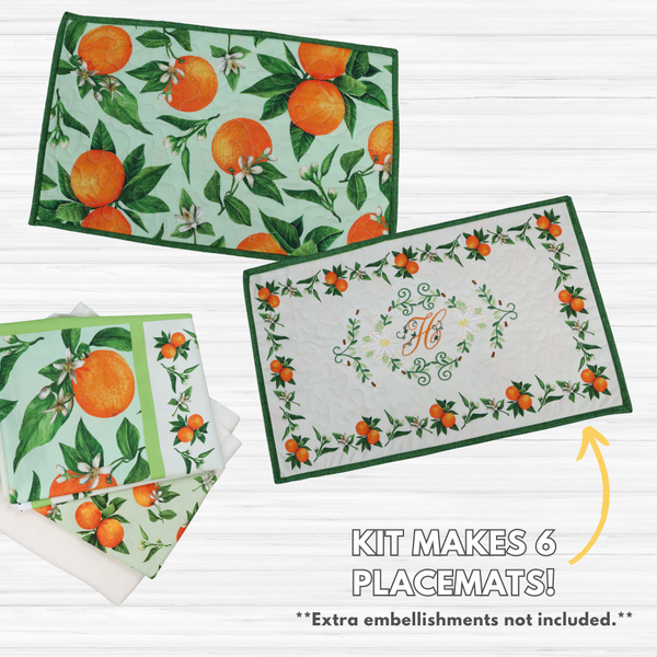 Monthly Placemats- Orange Kit