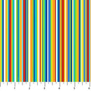 Fun & Games-Barcode Stripe White/Multi 25074-10