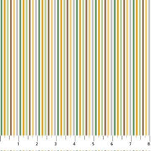 Wee Safari-Plain Stripe White/Multi 25647-10
