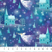 Angels On High-Angel Feature Teal/Multi DP25356-66