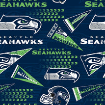 NFL Seattle Seahawks Cotton Prints 14449-D