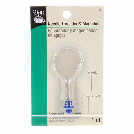 Needle Threader with Magnifier - 53
