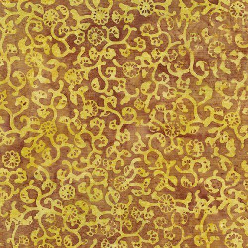 Copper Patina-Mini Floral Gold/Ochre 112338267
