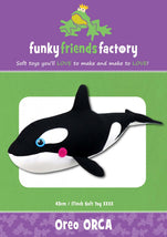 Oreo Orca Pattern - 17in Stuffed Soft Toy - FF4712