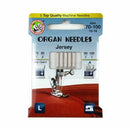 Organ Needles Jersey Assortment (1 Ea 70/90/100 - 2ea 80) Eco Pack