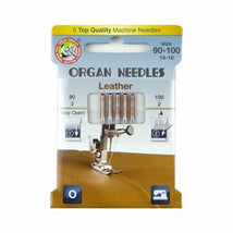 Organ Needles Leather Assortment (3ea 90, 2ea 100) Eco Pack 3000115