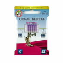 Organ Needles Microtex Size 80/12 Eco Pack 3000120