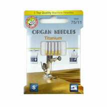 Organ Needles Titanium Size 75/11 Pack 3000130