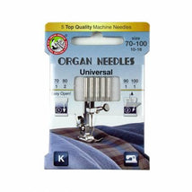 Organ Needles Universal Assortment (1 ea 70/90/100 - 2ea 80) Eco Pack 3000106