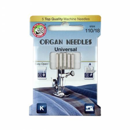 Organ Needles Universal Size 110/18 Eco Pack 3000105