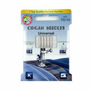 Organ Needles Universal Size 70/10 Eco Pack 3000101