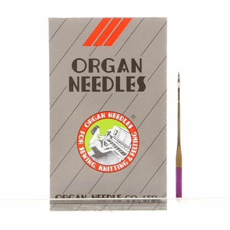 Organ Titanium Quilting Machine Needle Size 11/75 - HLX5PD11