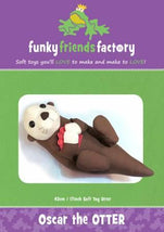 Oscar the Otter Pattern - 17in Stuffed Soft Toy - FF2656