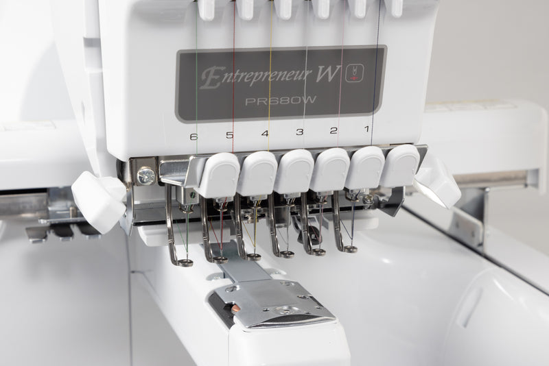 Brother PR680W 6-Needle Professional Embroidery Machine