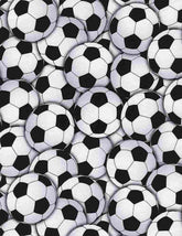 Packed Soccer Balls-White GAIL-C4820-WHITE