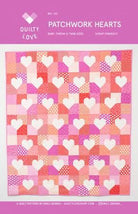 Patchwork Hearts Quilt Pattern QLP143
