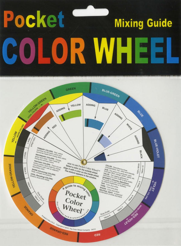 Pocket Color Wheel Mixing Guide 5-1/8" CW3501