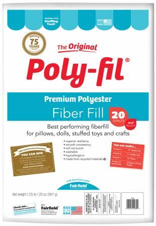  Fairfield Poly-Fil Poly-Pellets, Premium Polyester