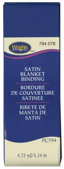 Poly Blanket Binding 4.75yd Yale Blue 117794078