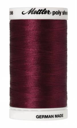 Poly Sheen Embroidery Thread Burgundy - 40wt 875yds