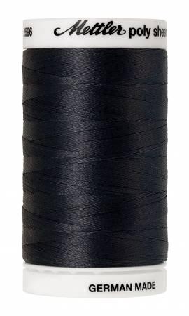 Poly Sheen Embroidery Thread Charcoal - 40wt 875yds