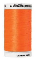 Poly Sheen Embroidery Thread Orange  - 40wt 875yds
