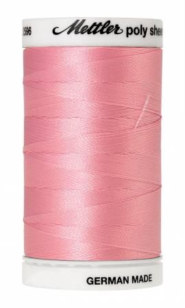 Poly Sheen Embroidery Thread Petal Pink - 40wt 875yds