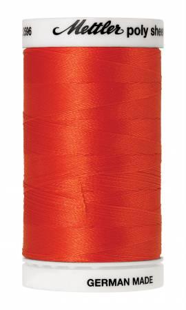 Poly Sheen Embroidery Thread Red Pepper - 40wt 875yds