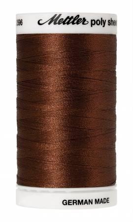 Poly Sheen Embroidery Thread Redwood - 40wt 875yds