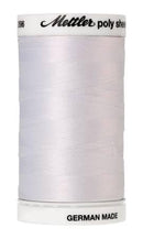 Poly Sheen Embroidery Thread White - 40wt 875yds
