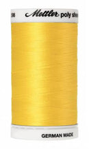 Poly Sheen Embroidery Thread Yellow - 40wt 875yds