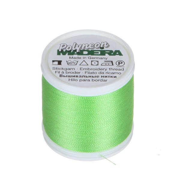 Polyneon Poly Emb Thrd Lime Green 9845-1748