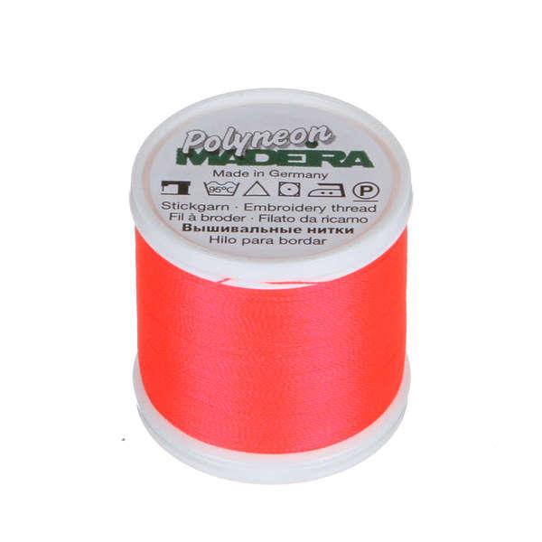 Polyneon Poly Emb Thrd Neon Flame 9845-1907