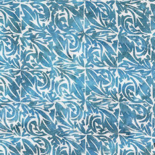 Porcelain Blue-Acanthus Square Leaf White 112353700