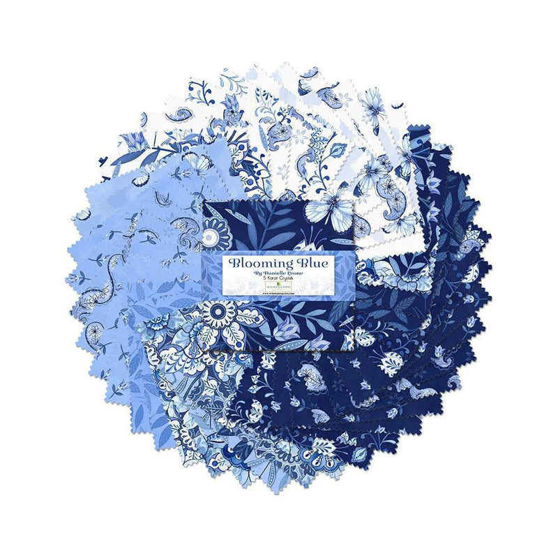 Precut 5 Karat Crystals-Blooming Blue 508-792-508