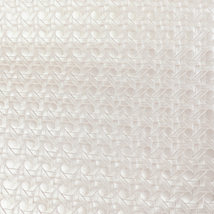 Precut Vinyl-White Pearl Criss Cross Basketweave 18"x27"