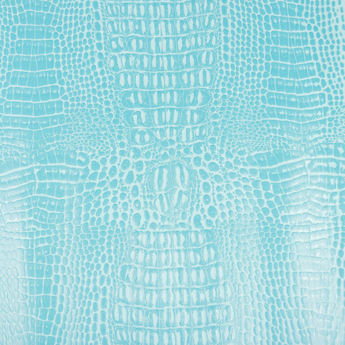 Precut Vinyl - Aqualine MarineCrocodile - Fiji Turquoise - 18"x27"