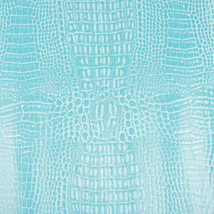 Precut Vinyl - Aqualine Marine Crocodile - Fiji Turquoise - 18"x54"
