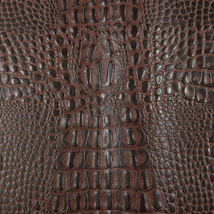 Precut Vinyl - Aqualine Marine Crocodile Chocolate - 18"x54"