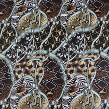 Precut Vinyl - Multi AnimalPrint - 18"x54"