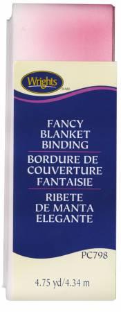 Printed Blanket Binding Pink Omber 1177981333