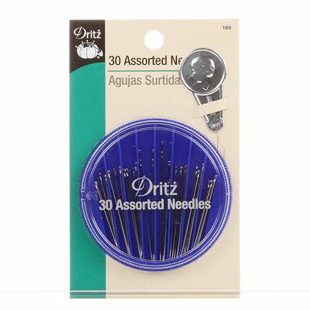 Prym Dritz Assorted Hand Needles with Threader in Dispenser 30ct - 160