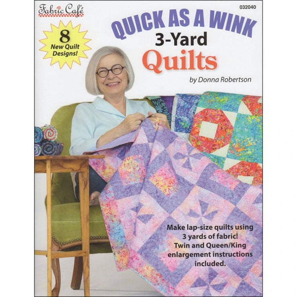 Quick As A Wink 3-Yard Quilts Book FCA032040