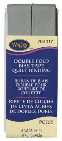 Quilt Binding 3yd Medium Grey 117706117